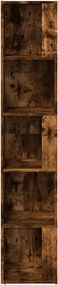 vidaXL Γωνιακά ράφια 33 x 33 x 165 cm Engineered Wood