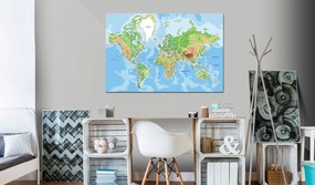 Πίνακας - Explore the World! 90x60