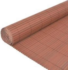 vidaXL Περίφραξη Κήπου Διπλής Όψης Καφέ 110 x 500 εκ.