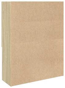 vidaXL Ντουλάπι Πλυντηρίου Sonoma Δρυς 70,5 x 24 x 90 εκ.