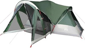 vidaXL Σκηνή Οικογενειακή Tipi 8 Ατόμων Αδιάβροχη Πράσινη