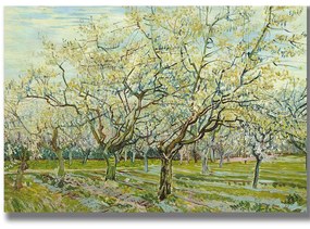 Πίνακας Καμβάς 978VNC1193 100x70cm Multi Wallity Οριζόντιοι Wood, Canvas