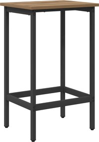 vidaXL Μπαρ σκαμπό Artisan Δρυς 40 x 32 x 64 εκ Επεξεργασμένο Ξύλο