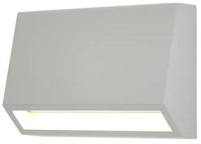 Φωτιστικό τοίχου Blue LED 3W 3CCT Outdoor Wall Lamp Grey D:10cmx7cm (80202130)