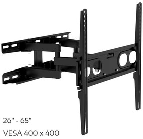 Βάση Τηλεόρασης 26"-65" Vesa 400x400 OSIO OSM-5865