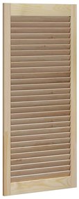 vidaXL Πόρτα Ντουλάπας με πόρτα 2 pcs Φυσικό 140.5 x 2.1 x 49.5 cm