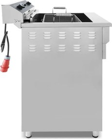 Deep Fryer - 45L - 1 Basket - with Drain Tap - 400V