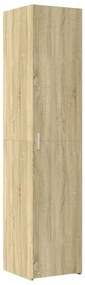 vidaXL Ντουλάπι Sonoma Δρυς 40x42,5x185 εκ. από Επεξεργασμένο Ξύλο