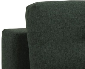 Καναπές κρεβάτι Oakland 571, Αριθμός θέσεων: 4, Σκούρο πράσινο, 83x200x105cm, 62 kg, Πόδια: Μέταλλο | Epipla1.gr