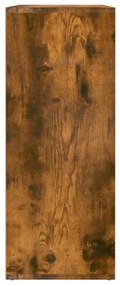 vidaXL Ντουλάπι Καπνιστή Δρυς 60 x 30 x 75 εκ. από Επεξεργασμένο Ξύλο