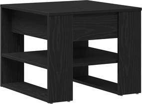 vidaXL Τραπεζάκι σαλονιού Μαύρη Οξυά 55,5 x 55 x 45 cm