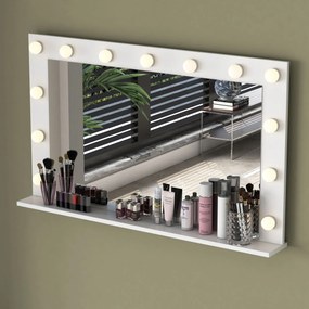 Τουαλέτα Μακιγιάζ Λευκό CUSA 120x15x71.8