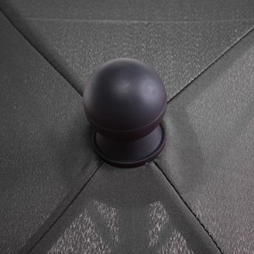 Ομπρέλα παραλίας ομπρέλα κήπου ομπρέλα μπαλκονιού ομπρέλα αντηλιακή προστασία πτυσσόμενη γκρι