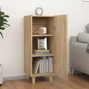 vidaXL Ντουλάπι Sonoma Δρυς 34,5x34x90 εκ. από Επεξεργασμένο Ξύλο