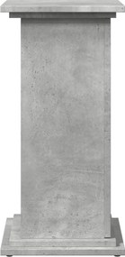 vidaXL Βάση Οθόνης με Αποθ. Γκρι Σκυρ. 31x30x60 εκ. Επεξεργ. Ξύλο