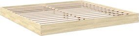 vidaXL Πλαίσιο κρεβατιού χωρίς στρώμα 180x200 εκ. Επεξεργασμένο Ξύλο