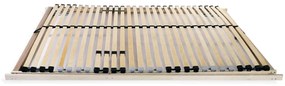 vidaXL Τελάρο Κρεβατιού με 28 Σανίδες &amp; 7 Ζώνες 140 x 200 εκ.