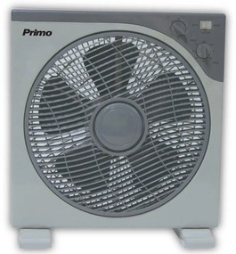 Primo PRBF-80287 Ανεμιστήρας Boxfan 12'' 30CM  Λευκός-Γκρι