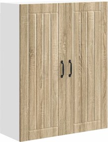 vidaXL Ντουλάπα Τοίχου LUCCA Sonoma Δρυς 80 x 31 x 100 εκ.