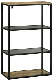 vidaXL Βιβλιοθήκη Καφέ 70 x 35 x 110 εκ. Μασίφ ξύλο μάνγκο