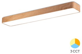 Φωτιστικό Οροφής Braytron BH16-08287 Ξύλο Φυσικό χρώμα (Wood Natural Finish) CCT3