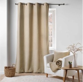 Κουρτίνα Wooly Douceur d'intérieur - 140x240cm - Μπεζ