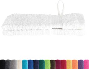 vidaXL Πετσέτα Επισκεπτών SOLUND 2 pcs Λευκό 15 x 21 cm 550 gsm