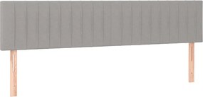 vidaXL Κρεβάτι Boxspring με Στρώμα Αν. Πράσινο 160x200εκ Υφασμάτινο