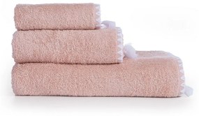 Πετσέτες Josephine (Σετ 3τμχ) Pink Nef-Nef Homeware Σετ Πετσέτες 70x140cm 100% Cotton