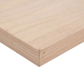 vidaXL Ράφια Τοίχου 4 τεμ. 60x23,5x4 εκ. Επεξεργασμένο Ξύλο
