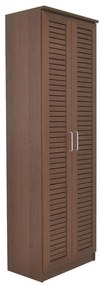 Shoe cabinet Sante 21 pairs walnut 60x37x183cm 60x37x183 εκ.