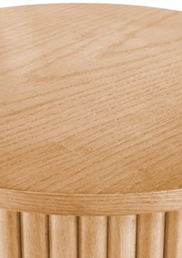 Wood Τραπεζακι Σαλονιου Μπεζ