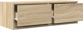 vidaXL Έπιπλα Τηλεόρασης 2 τεμ. 80x31x25,5 εκ. Επεξεργασμένο Ξύλο