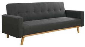 Καναπές Κρεβάτι CARLOS Ύφασμα Σκ.Γκρι 200x88x83cm Bed:180x109x40cm