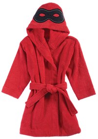Βρεφικό Μπουρνούζι Nef-Nef Homeware Snoopy Mask Hero Κόκκινο No4