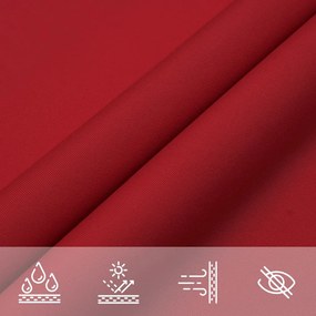 vidaXL Πανί Σκίασης Ορθογώνιο Κόκκινο 2 x 4,5 μ. από Ύφασμα Oxford