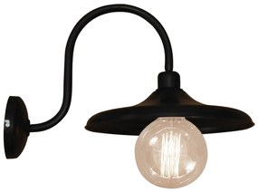 HL-116S-1W ADELA BLACK WALL LAMP