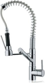 Sanitec Baby Chef Chrome - Μπαταρία Κουζίνας με Ντους