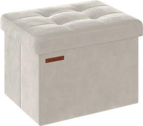 Σκαμπό Με Αποθηκευτικό Χώρο (41x31x31) Songmics LSF200W01