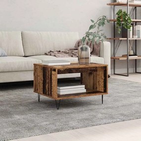 vidaXL Τραπεζάκι σαλονιού Παλαιό ξύλο 60 x 50 x 40 εκ