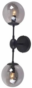 Απλίκα Τοίχου Aca Bombay OD807002W Black Matt