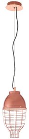 Φωτιστικό Οροφής 414LRC1931 Φ20x120cm Led 735lm 7W 4000K Rose Gold Opviq