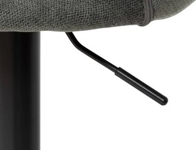 ΚΑΡΈΚΛΕΣ &amp; ΠΟΛΥΘΡΌΝΕΣ SASHA CED/BLK ADJ BAR STOOL ATMOSPHERA 207338B