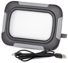 Προβολέας εργασίας μπαταρίας LED 10W 6500K 700lm IP54, μαύρο LWL10 GEYER-LWL10-Μαύρο LWL10