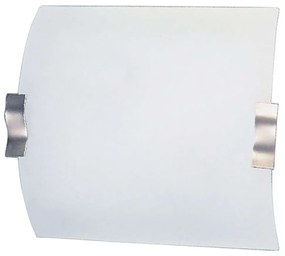 Φωτιστικό Τοίχου - Απλίκα AC.0456601SQ 10x30x28,5cm 2xE27 60W Nickel-White Aca