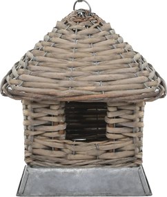 vidaXL Σπίτια για Πουλιά 3 Τεμ. από Ψάθα