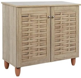 ΠΑΠΟΥΤΣΟΘΗΚΗ-ΝΤΟΥΛΑΠΙ ΞΥΛΙΝΗ CASSIOPE HM2208.02 SONAMA 77Χ34Χ63Υεκ.