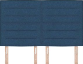 vidaXL Κεφαλάρι Μπλε 144 cm ύφασμα