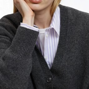 Ζακέτα από μαλλί, σε χοντρό πλέγμα