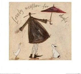 Εκτύπωση τέχνης Sam Toft - Lovely Weather For Ducks